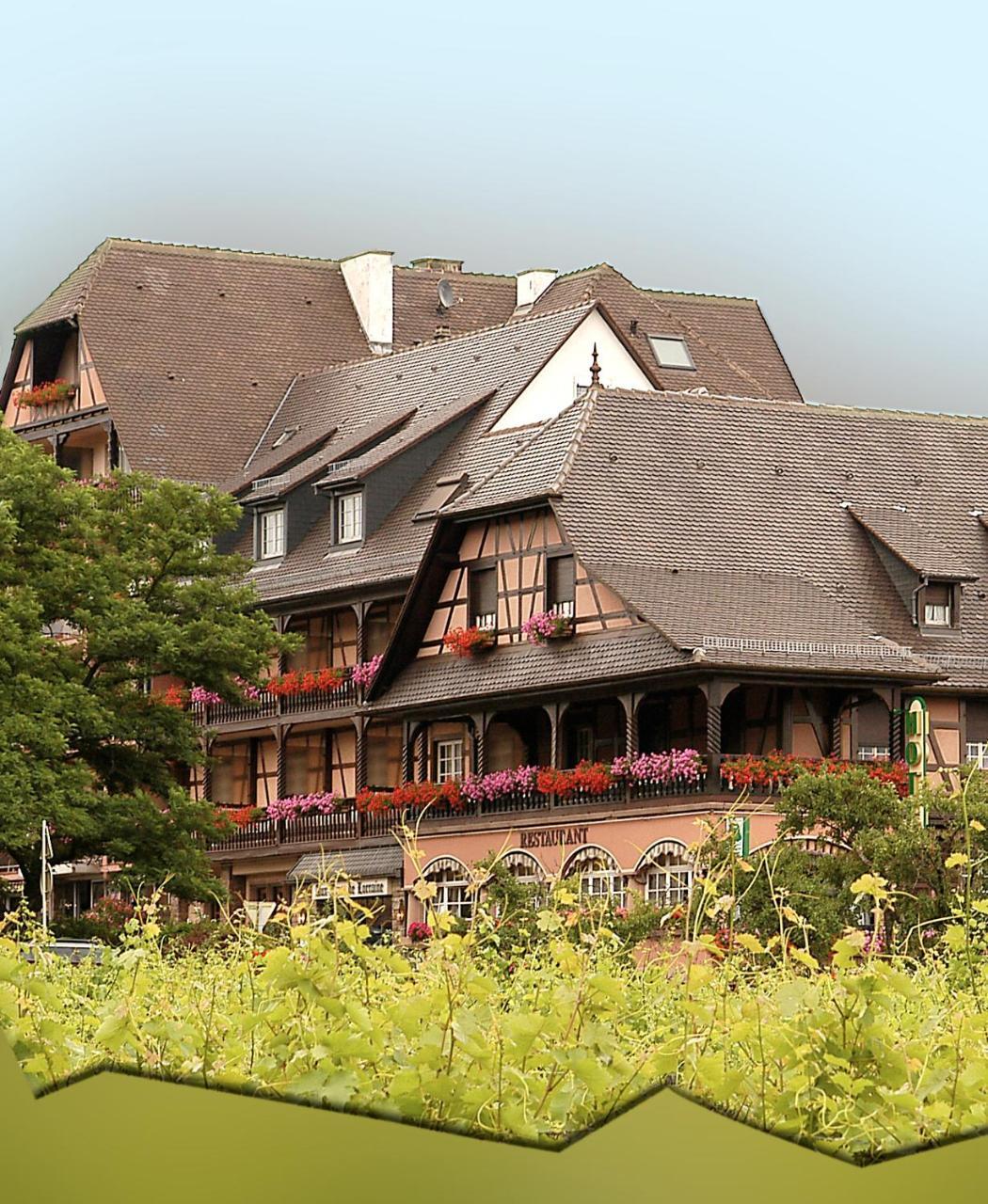 Hotel Munsch, Colmar Nord - Haut-Koenigsbourg Saint-Hippolyte  Exterior foto